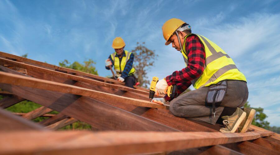 Professional Flat Roofing Installation services in Marine, IL